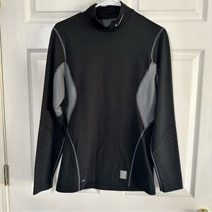 Nike Black and Gray Women's Top